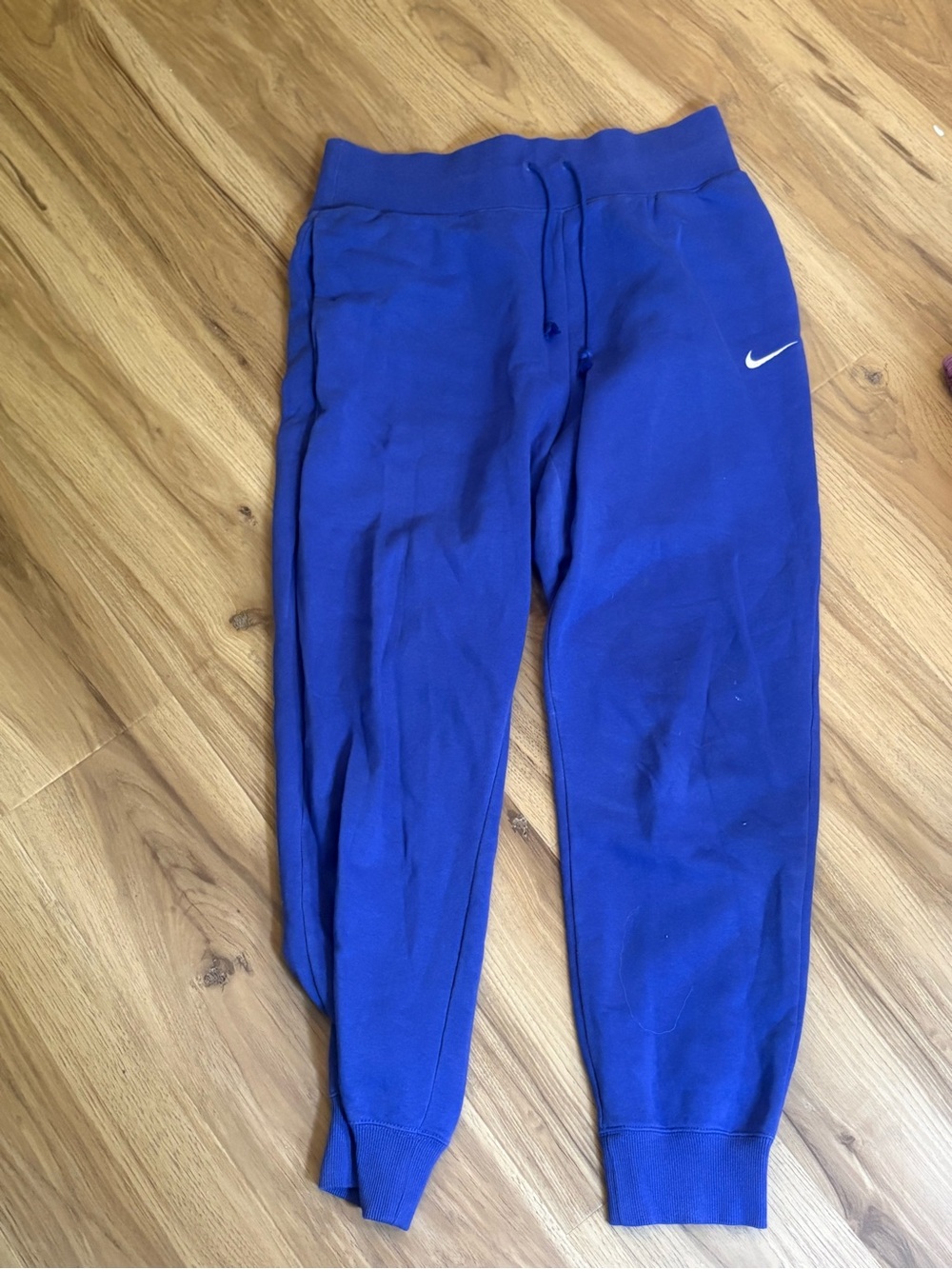 Nike purple sweat pants